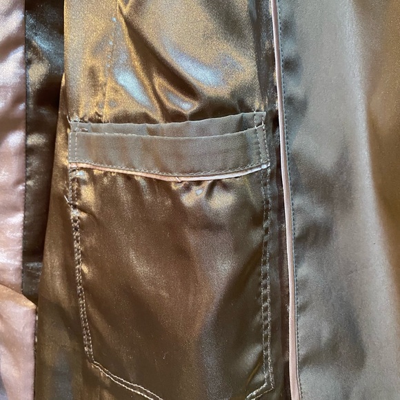 Belted Calvin Klein trench coat.  Tan.  Great shape. - Picture 8 of 14
